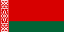 Flagge Fahne flag Nationalflagge national flag Byelorussia Byelorussian Weißrussland Belarus White Russia