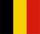 Flagge Fahne flag Belgien Belgium België Belgique Gösch naval jack