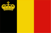 Flagge Fahne flag Belgien Belgium België Belgique Jachtflagge yacht flag ensign