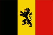 Flagge Fahne flag Belgien Belgium België Belgique Handelsflagge Reserveoffiziere der Marine merchant flag naval reserve officers