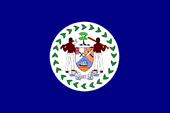 Flagge Fahne flag Belize Britisch-Honduras British Honduras
