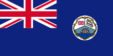 Flagge Fahne flag Belize Britisch-Honduras British Honduras Staatsflagge state flag
