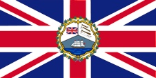 Flagge Fahne flag Belize Britisch-Honduras British Honduras Gouverneur Governor