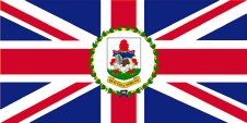 Flagge Fahne flag Bermuda-Inseln Bermuda Islands Bermudas Gouverneur Governor