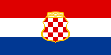 Flagge, Fahne, Herzeg-Bosna