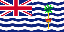 Flagge Fahne flag Britisches Territorium im Indischen Ozean British Indian Ocean Territory BIOT B.I.O.T