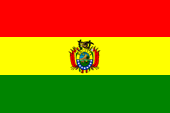 Flagge Fahne flag Staatsflagge state ensign Bolivien Bolivia