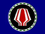 Flagge Fahne flag Nationalflagge national flag Mekamui Meekamui Bougainville