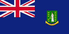 Flagge Fahne flag Britische Jungferninseln British Virgin Islands