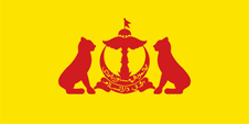 Flagge Fahne flag Sultan Brunei