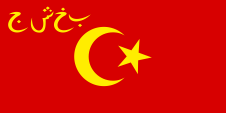 Flagge Fahne flag Sozialistische Volksrepublik Socialistic People’s Republic Buchara Bukhara