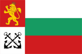 Flagge Fahne flag Königreich Kingdom Bulgarien Bulgaria Chefs Flotte Navy Chief