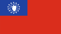Flagge, Fahne, Burma, Birma, Myanmar