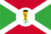 Flagge Fahne flag National flag Königreich Kingdom Burundi