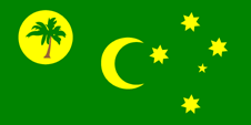 Flagge Fahne flag Kokosinseln Keeling-Inseln Cocos Keeling Islands