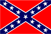 Gösch jack Flagge flag Konföderierte Staaten von Amerika Confederate States of America CSA Südstaaten