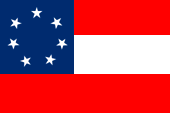 Flagge, Fahne, Konföderierte Staaten von Amerika, CSA, Südstaaten