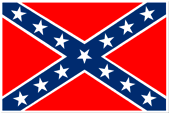 Flagge Fahne flag Konföderierte Staaten von Amerika Confederate States of America CSA Südstaaten Naval jack naval jack