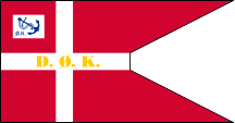 Flagge Fahne flag Dänemark Denmark Danmark Dänische Ostasiatische Kompanie