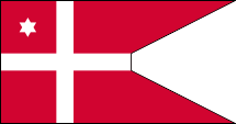Flagge Fahne flag Dänemark Denmark Danmark Flagge Konteradmiral flag Rear Admirals Admiral