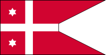 Flagge Fahne flag Dänemark Denmark Danmark Flagge Vizeadmiral flag Vice Admiral Admirals