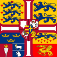 Flagge Fahne flag standard Standarte Dänemark Denmark Danmark König King