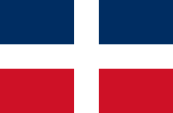 Flagge Fahne flag Dominikanische Republik Dominican Republic