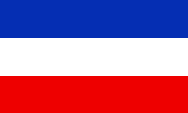 Flagge, Fahne, Mecklenburg-Strelitz, Mecklenburg-Schwerin, Mecklenburg, Schleswig-Holstein, Jugoslawien, Serbien und Montenegro, Los Altos, Chile, Rostock