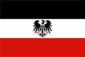 Flagge Fahne flag deutsche Kolonie German colony Gouverneur Kiautschou Kiaochow