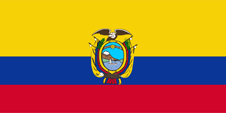 Flagge Fahne flag Ekuador Ecuador Nationalflagge Staatsflagge Marineflagge Gösch state flag naval flag naval jack