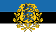 Flagge, Fahne, Estland, Präsident