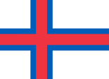 Flagge Fahne flag Färöer Færøerne Føroyar Inseln Faroe Islands Nationalflagge national