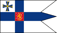 Flagge Fahne flag Finnland Finland Suomen Tasavalta Suomi Präsident President