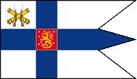 Flagge Fahne flag Finnland Finland Suomen Tasavalta Suomi Verteidigungsminister Minister of Defense