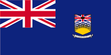 Flagge Fahne flag Kanada Provinz Canada Province Britisch-Kolumbien British Columbia