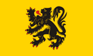Flagge Fahne flag Grafschaft Flandern County of Flanders Vlaanderen Flandre