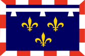 Flagge Fahne flag drapeau pavillon Centre-Val-de-Loire