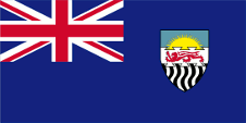 Nationalflagge der Föderation Rhodesien und Njassaland