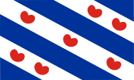 Flagge Fahne flag vlag spandoek Nationalflagge Friesland Fryslân