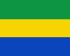 Flagge Fahne flag National flag national drapeau pavillon Gabun Gabonaise Gabon
