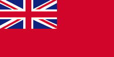 Flagge flag Großbritannien United Kingdom Great Britain Handelsflagge merchant flag ensign
