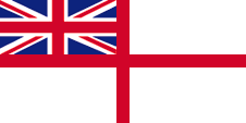Flagge Fahne Flag Großbritannien Vereinigtes Königreich United Kingdom UK Great Britain Navy Naval flag