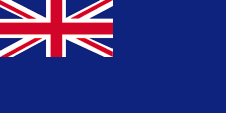 Flagge Fahne Flag Großbritannien Vereinigtes Königreich United Kingdom UK Great Britain Handelsflagge für Reserveoffiziere der Marine merchant flag for naval reserve officers