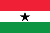 Flagge Fahne flag Nationalflagge Handelsflagge Ghana Kwame Nkrumah CPP