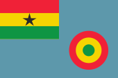 Flagge Fahne flag Ghana Luftwaffe air force