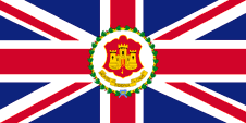 Flagge Fahne merchant flag Gouverneur Governor Gibraltar