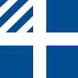 Standarte Flagge flag Standard of the Premierminister Premier Griechenland Greece