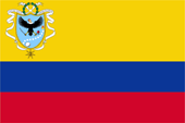Flagge Fahne flag Großkolumbien Great Colombia Nationalflagge national flag