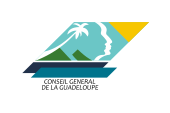 Flagge Fahne flag drapeau pavillon Guadeloupe Generalrat General Council