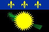 Flagge Fahne flag drapeau pavillon Guadeloupe